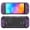 Smoky Purple, variant on PlayVital Stellar Mecha Silicone Case for Nintendo Switch 2 – Dockable Hard Shell w/ Joystick Cap - White