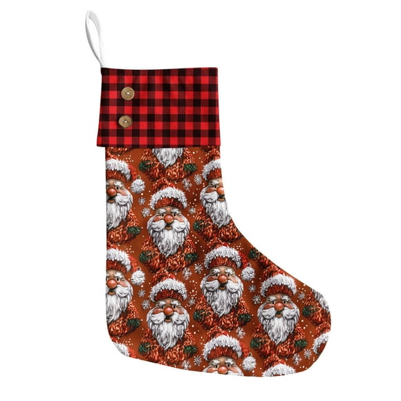 Jamicy Holiday Socks Clearance Sales Christmas Stockings Personalized Hanging Stocking Christmas Decor Family Xmas Holiday Party Gift