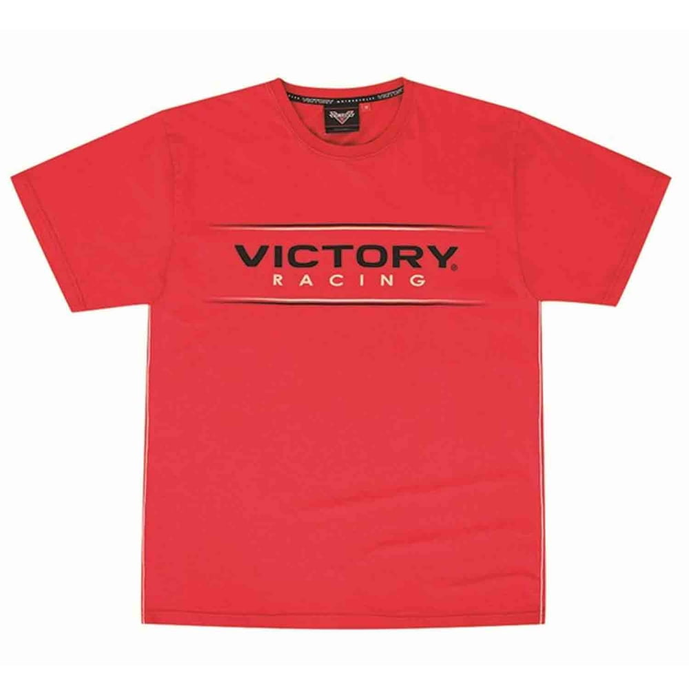 Victory Motorcycle New Oem Mens Red Racing Logo Tee Shirt Medium 286798203 8557