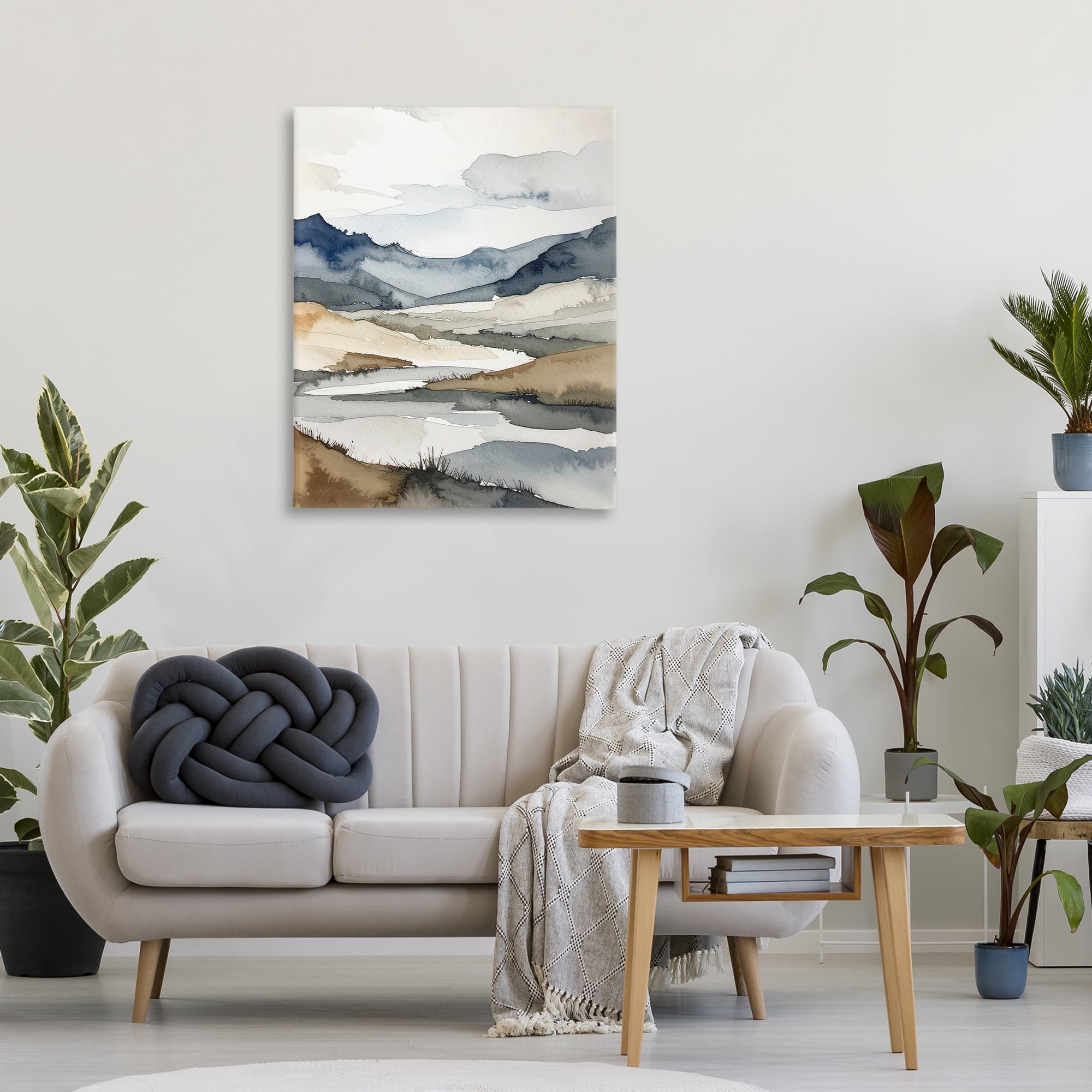 Stupell Industries Flow Of Water River Canvas Wall Art, design by Alonza Saunders