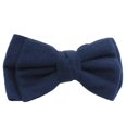 thumbnail image 1 of Accesorio de horquilla con pinza para el cabello con lazo para mujeres, niñas y niños (azul oscuro), 1 of 2