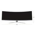 thumbnail image 4 of ONN 49``GAMING MONITOR, 4 of 5