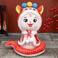 2025 Year of the Snake Mascot 2025 Cute Chinese New Year Toy Mascot
