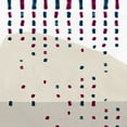 thumbnail image 2 of PI Studio 26x26 White Modern Wood Framed Museum Art Print Titled - Sound of Spring Rain, 2 of 4