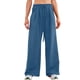 thumbnail image 2 of Pincandy Women's Casual Wide Leg Pants - Loose Fit with Tie Waist & Pockets, Comfortable & Stylish for Everyday Wear & Relaxed Outfits, 2 of 7