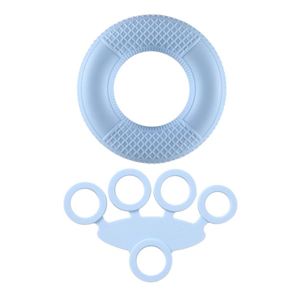 Extensores de Anillos de agarre Ejercitador de mano para ejercicios de antebrazos Músico en 1 Azul Claro Zulema Camilla de ejercicio de dedos