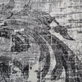 thumbnail image 2 of RUGSOTIC CARPETS MACHINE MADE HEATSET POLYPROPYLENE AREA RUGS - 4'x6', Rectangle Shape, Silver Color, Floral Modern Design, High Pile Machine Made Area Rugs for Living Room, Bed Room (M00056), 2 of 6