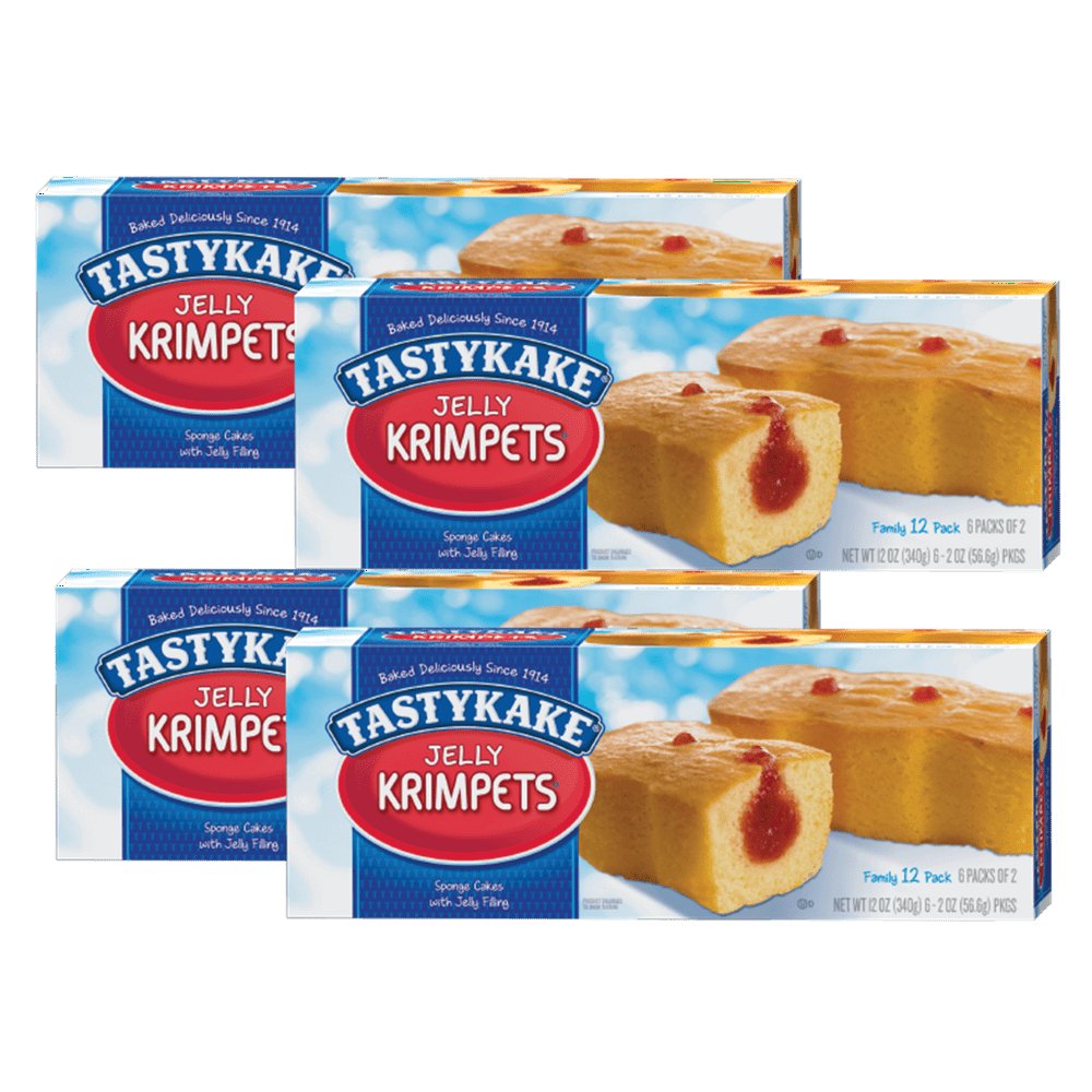 Tastykake Jelly Krimpets Family Size 4 Pack A Philadelphia Baking