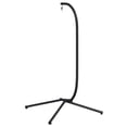 thumbnail image 6 of vidaXL Hanging Egg Chair Stand with Spring Hook Outdoor Garden Frame Steel, 6 of 15
