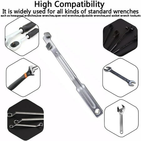 

YANGKJ Enhance torque and efficiency with this 15-inch long high-quality durable and strong wrench extender tool - An essential equipment for mechanics garages and handyman applicati