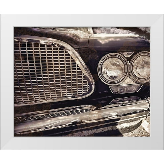 Sophie 6 18x15 White Modern Wood Framed Museum Art Print Titled - Drive My Car
