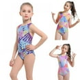 thumbnail image 4 of LOVEBAY Big Girls One Piece Swimsuits Sporty Swimwear Kids Summer Bathing Suit Kids Quick Dry Sunsuit Set, Size 9-10 Years, 4 of 6