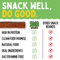 thumbnail image 6 of Barbecue and Pineapple Natural Pork Meat Sticks, Smoked Meat Stick Travel Snacks, Snack Bundle of 24 Mild Flavored Snack Sticks – Sogo Snacks, 6 of 9