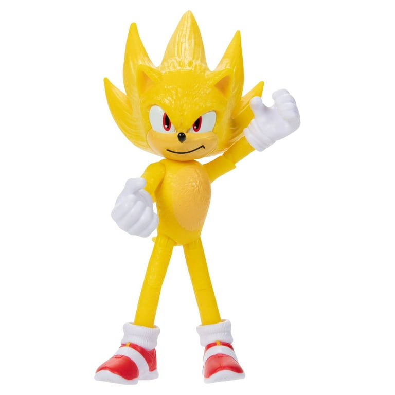 Sonic 2 Movie- 4INCH Figures: Sonic 2 with Emerald 