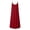 Red, variant on Prolriy Spring Summer Dresses for Women 2024 Women's Casual Summer Tank Sleeveless Knee Length Plain Vest Dresses Sundresses for Women, Womens Dresses Black XL