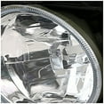 thumbnail image 4 of For Honda CR-V Chrome Clear Lens Bumper Driving Fog Lamps+Bulbs Pair, 4 of 4