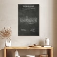 thumbnail image 2 of Elephant Stock Flying Machine Patent Wall Art - Vertical Canvas Wall Art - Living Room Wall Decor - Patent Canvas - Gray And White Decor - 24" x 36", 2 of 8