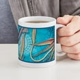 thumbnail image 6 of CafePress - Giant Squid Mug - 11 oz Ceramic Mug - Novelty Coffee Tea Cup, 6 of 6