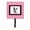 Pink Black, variant on Carolines Treasures  Letter H Initial Monogram - Orange Polka Dots Leash Holder Or Key Hook