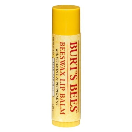 Burt's Bees 100% Natural Moisturizing Baume à lèvres, cire d'abeille, 1 Tube