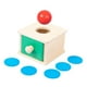 thumbnail image 2 of Bola de desarrollo de madera, de juguete, caja de permanencia, juguetes Montessori con forma de cajón, caja de caída, juguete educativo, regalo, 2 of 9