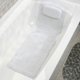 thumbnail image 3 of Alfombrilla de espuma de PVC para bañera, cojín de baño antideslizante hueco para baño con ventosa, almohada para el spa del hotel en casa kenally LF0217-00B, 3 of 7