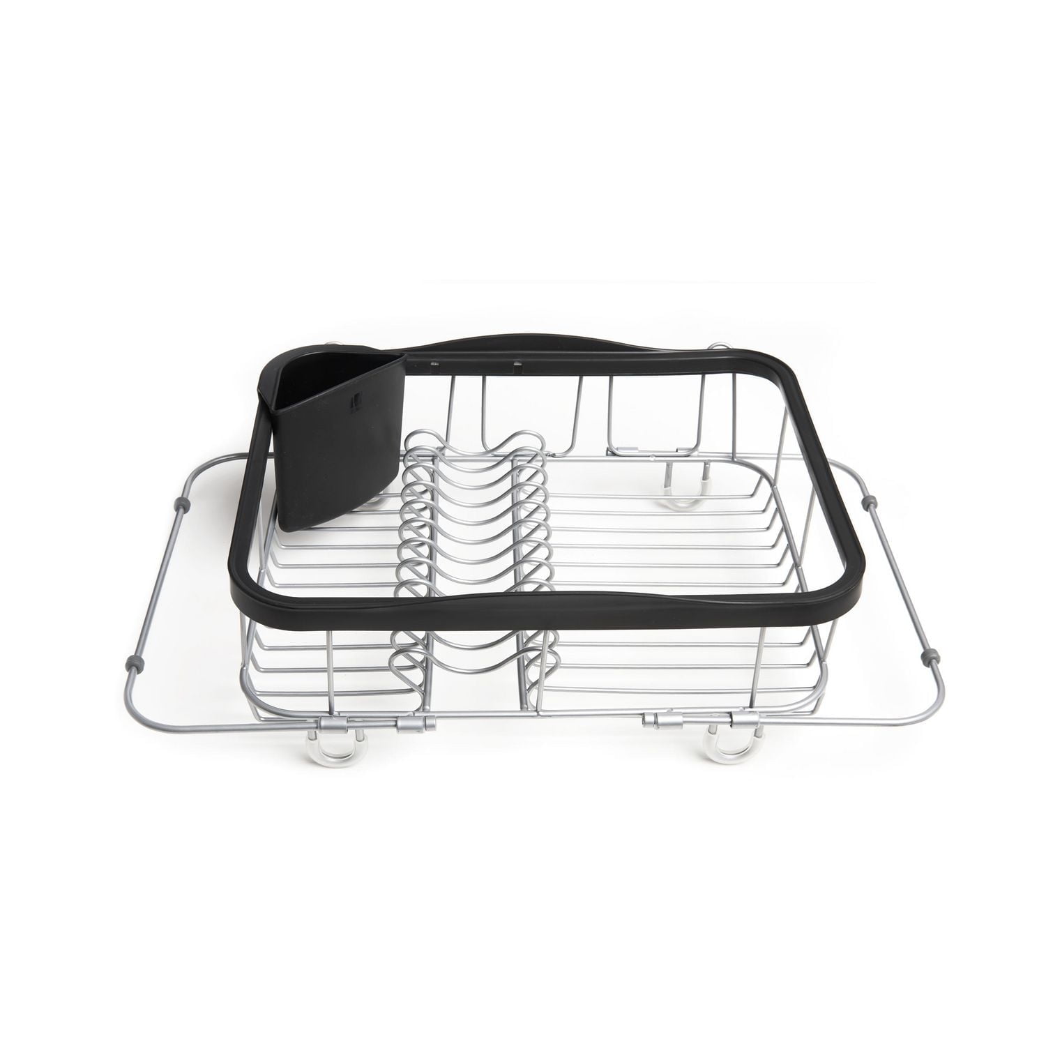Umbra Sinkin Dish Drying Rack,Black/Nickel