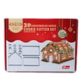 thumbnail image 4 of NIAIZEK 10-Piece Gingerbread House Cookie Molds Set with Eye-Catching Christmas Design for Holiday Baking, 4 of 4