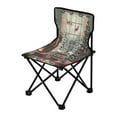 thumbnail image 2 of 600D Oxford Camping Chair Portable Foldable Chair Supports 220 lbs for Picnic, Fishing, Backpacking Christmas Scene with Room, 2 of 8