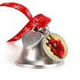 thumbnail image 4 of Alastor Hazbin Hotel Cartoon Christmas Bell Ornament Xmas Decor Jingling Bell Christmas Tree Hanging Ornaments Decoration Supplies, 4 of 7