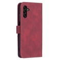 thumbnail image 2 of Slim Flip Wallet Case for Samsung Galaxy A25 5G, Classic PU Leather Magnetic Folio Cover with Card Holder Kickstand TPU Shockproof Durable Protective Phone Case for Samsung Galaxy A25 5G, Red, 2 of 6