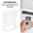 thumbnail image 4 of Soporte De Montaje En Pared Para Control Remoto, Soporte De Pared Para Control Remoto De Aire Acondicionado, Resistente, Ahorro De Espacio, 90x65 Mm Para Hotel En Casa, 4 of 7