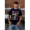 thumbnail image 3 of Retro Kanji Street Fighter Ryu Men Big & Tall Graphic Tee Brisco Brands 5X, 3 of 5