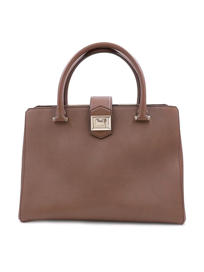 Jimmy Choo Marianne Top Handle Stone Leather Ladies Medium Tote