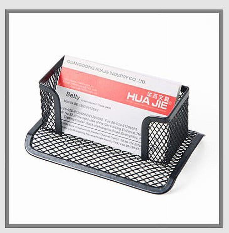 Pack of 3 Stainless Steel Business Card Holder