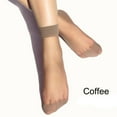 thumbnail image 2 of 10 Pairs Women Nylon Elastic Short Ankle Sheer Stockings Silk Short Socks, 2 of 3