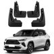 thumbnail image 4 of Guardabarros para coche Yaris 2023 yuxing protectores contra salpicaduras color negro, 4 of 5
