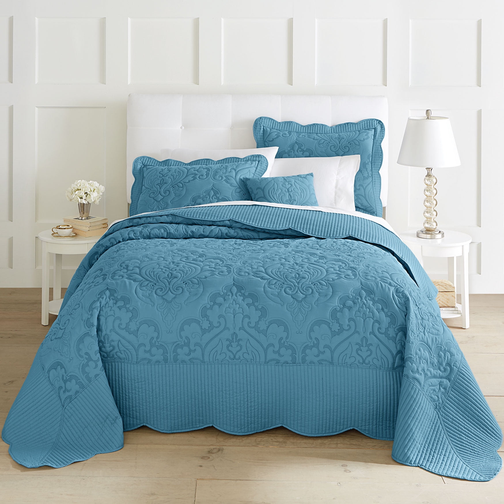 Brylanehome Amelia Bedspread Queen, Lagoon