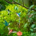 thumbnail image 4 of Painted animal-shaped bird feeder, Stained Glass Window Hanging Ornament, Outdoor Indoor Home Garden Party Decoration, Meticulous in Workmanship, 4 of 6