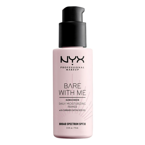 NYX Professional Makeup Bare With Me BWM CANN SATV SPF30 PRMR - US TBD, 2.5 fl oz