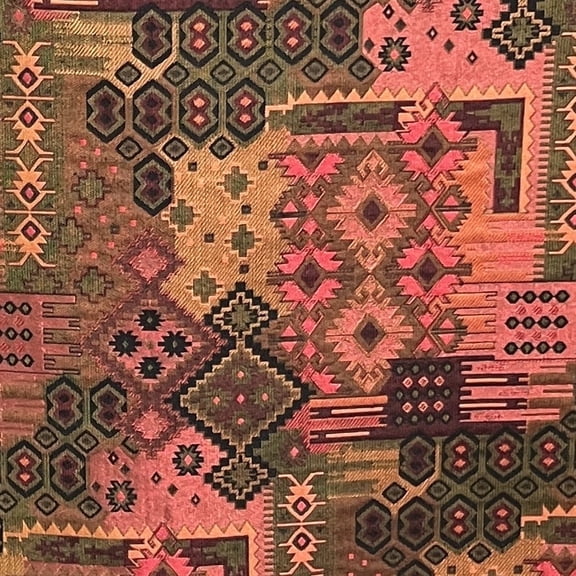 Decora Furnishings Vintage Versailles Damask Design Luxurious Classic Jacquard Fabric Upholstery Cushion Dining Chair Window Treatment Craft Renaissance Rococo Victorian 54" Width by The Yard (Gold)