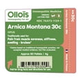 OLLOIS Vegan Arnica Montana 30c Organic, LactoseFree Homeopathic