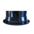 thumbnail image 2 of Duct Connector Square Flange ABS Plastic for 100-250mm Dia Hose Check Valve, 2 of 8