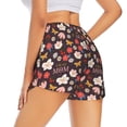 thumbnail image 3 of Xecao's To The Best Mom for a double-layer running short for women, perfect for gym, tennis, and more, featuring a convenient pocket., 3 of 9