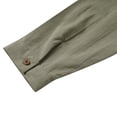 thumbnail image 5 of AZoiNM Men's 3/4 Sleeve Henley Shirt Smart Casual Slim Fit Button Collar Moisture-Wicking Urban Fashion Top for Spring and Fall, 5 of 9