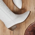 thumbnail image 4 of Bota DREAM PAIRS DWUWMB2501 Blanca de Media Caña para Mujer, 4 of 7