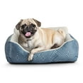 thumbnail image 6 of (6 pack) Vibrant Life Puppy Dog Bed, Plush Bolster Dog for Small Dogs, Small, 21" x 17", Blue, 6 of 9