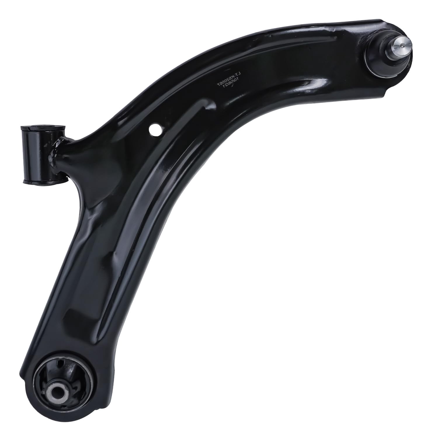 Detroit Axle - Front Lower Right Complete Control Arm w/ Ball Joint Assembly For - 2009-2014 Nissan Cube - [2007-2011 Nissan Versa] - 2012 Versa 1.8L Hatchback