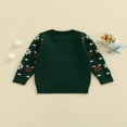 thumbnail image 2 of Pull Décontracté de Noël pour Enfant Col Pull Tricoté, 2 of 6