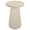Travertine, variant on Safavieh Tina Outdoor Polystone End Table, Off-White
